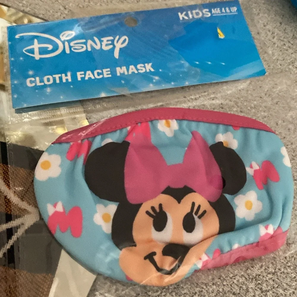 Mickey and Minnie face mask